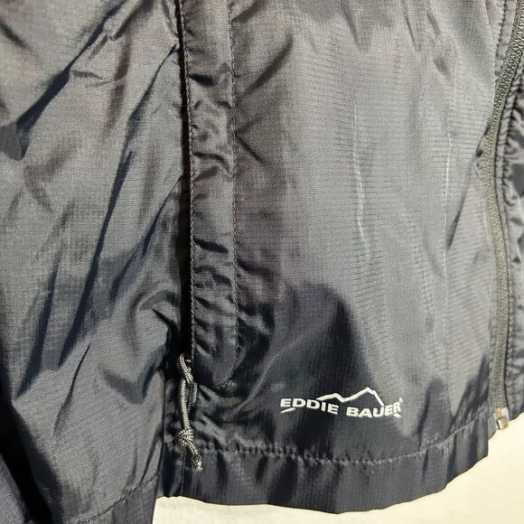 Eddie Bauer Monogrammed Lightweight Windbreaker Rain Jacket Yellow Embroidery M - Picture 5 of 7